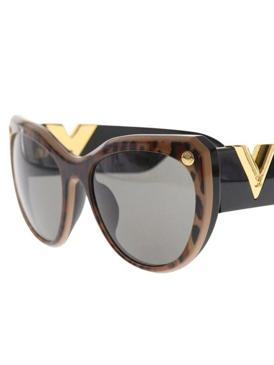 LOUIS VUITTON My Fair Lady sunglasses Z1113E 9D3 Leopard Essential V Brown main image 12